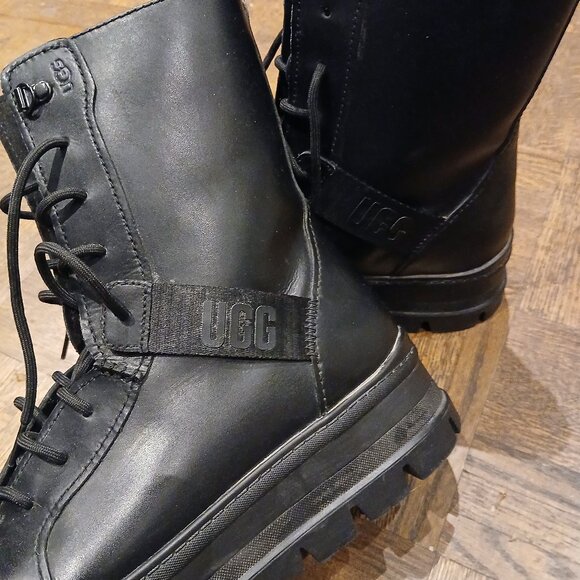 UGG Women's Sheena Platform Combat Boots - Picture 11 of 11